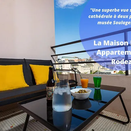 Cocon, Vue Rodez, Terrasse, Box, Musee Soulages Exterior photo