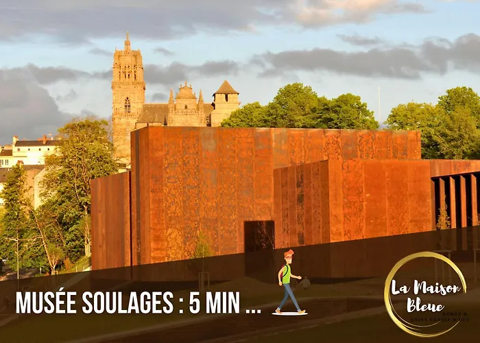 Cocon, Vue Rodez, Terrasse, Box, Musee Soulages