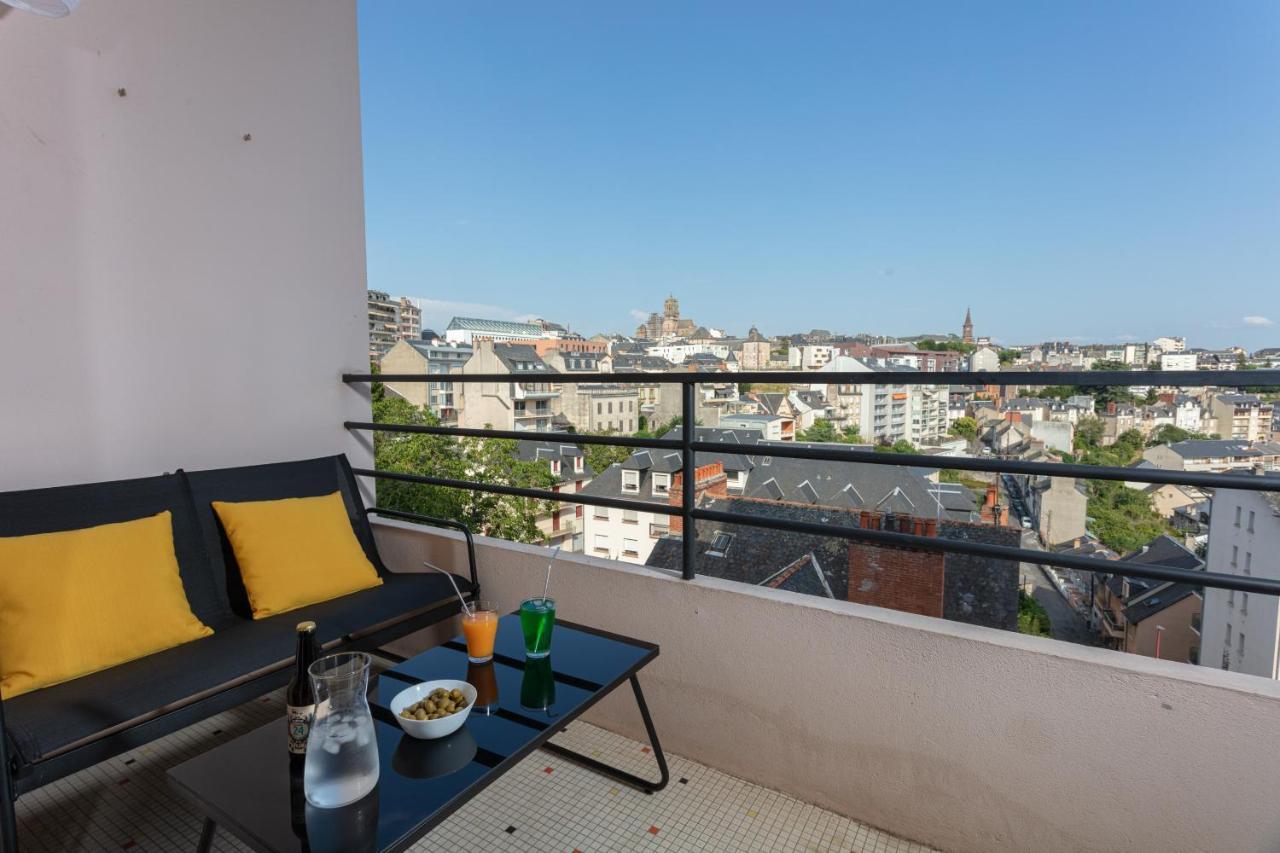 Cocon, Vue Rodez, Terrasse, Box, Musee Soulages Apartment Rodez