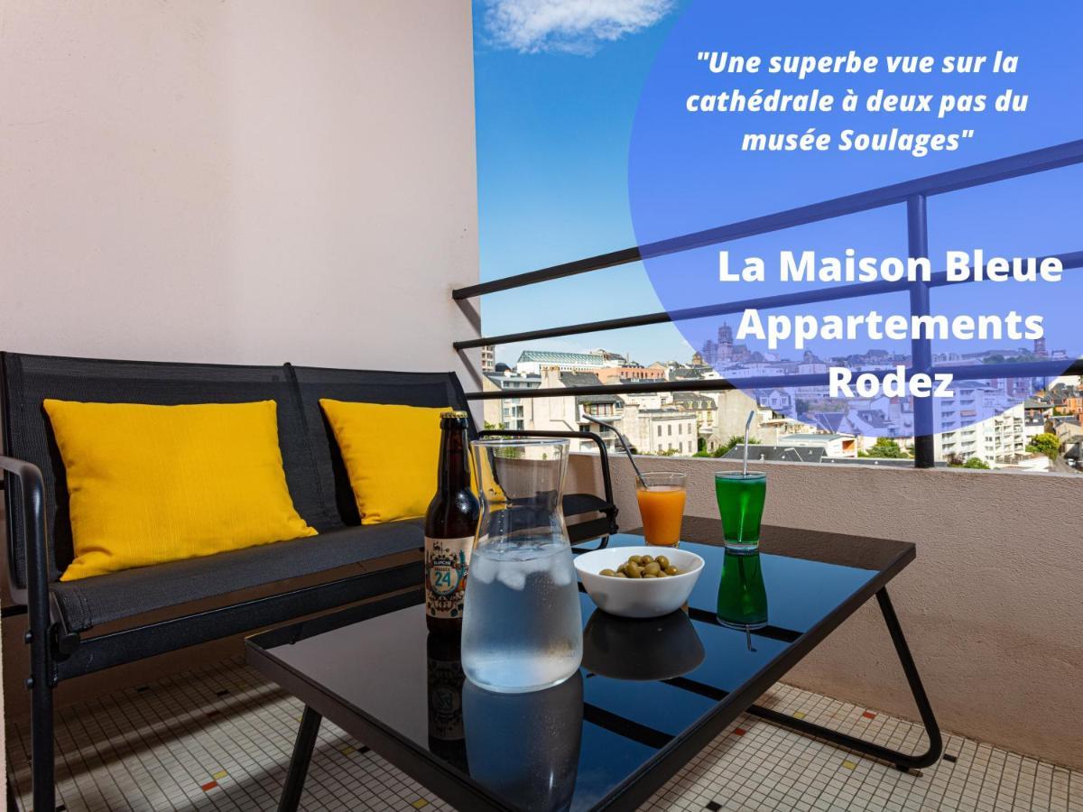 Cocon, Vue Rodez, Terrasse, Box, Musee Soulages Apartment