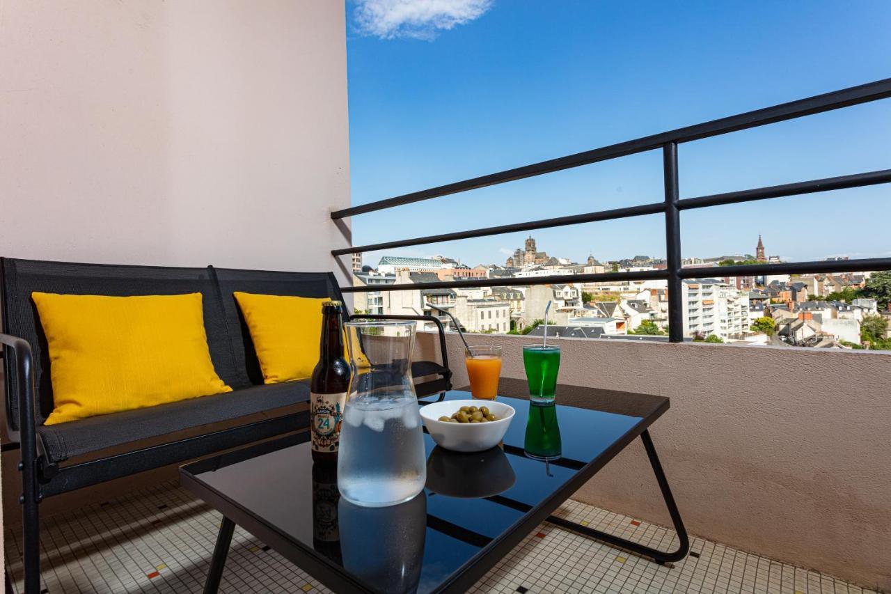 Cocon, Vue Rodez, Terrasse, Box, Musee Soulages Apartment